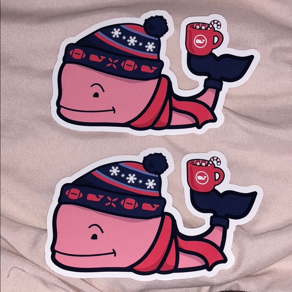 Vineyard Vines Other - Vineyard Vines Whale Stickers